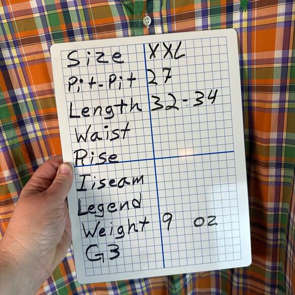 Ralph Lauren plaid men’s shirt, button-down cotton spring  - Picture 11 of 11